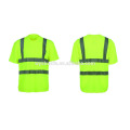 hi vis workwear protective clothing safety t-shirt 3m high visibility tape work clothing